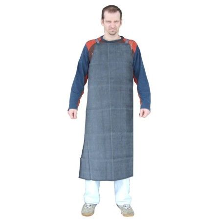 Rubber apron size: 36" X 46"