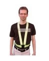 Traffic sash made with 1 1/2 in. vertical front bands