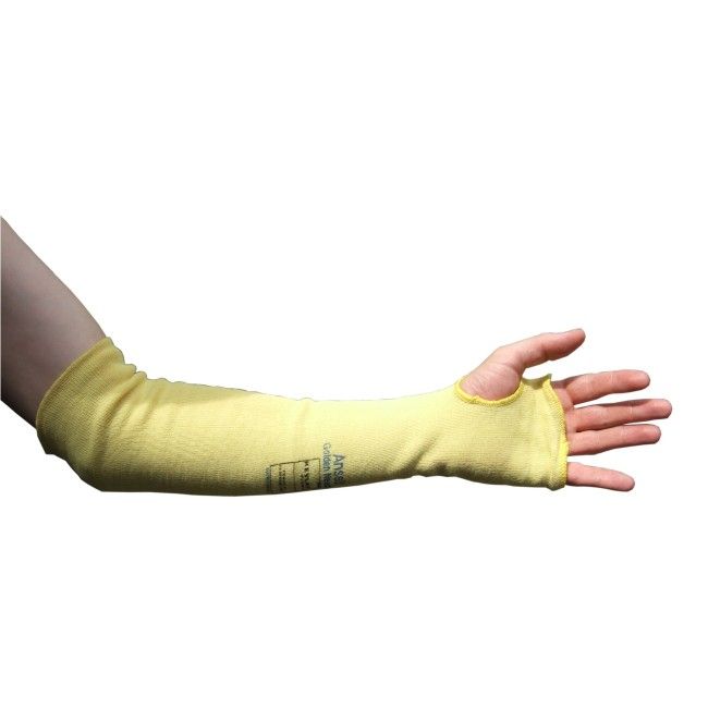Manchettes de kevlar, résistant aux coupures niveau 3, avec ouverture pour le pouce Manchettes de kevlar, résistant aux coupures niveau 3, avec ouverture pour le pouce