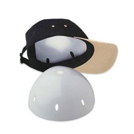 Coquille de protection pour casquette, blanche.