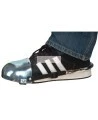 Steel toe guards with adjustable straps (pair).