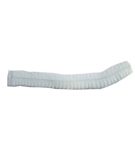 Bonnet pliable et jetable blanc 24 po. 1000 unités