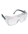 Lunette de sécurité OX pour protection oculaire par-dessus des lunettes de prescription par 3M. Lentille de polycarbonate clair.