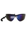 Lunette de sécurité Nemesis pour protection oculaire de Jackson Safety. Lentille miroir bleue antibuée pour travail extérieur