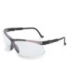 Lunette de sécurité Genesis pour protection oculaire d'Uvex. Verre claire & revêtement antibuée Uvextreme pour lunette de vue