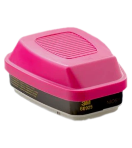 Cartouche combinée contre formaldéhyde/vapeur organique pour protection respiratoire séries 6000, 7000 & FF-400. Vendu par paire