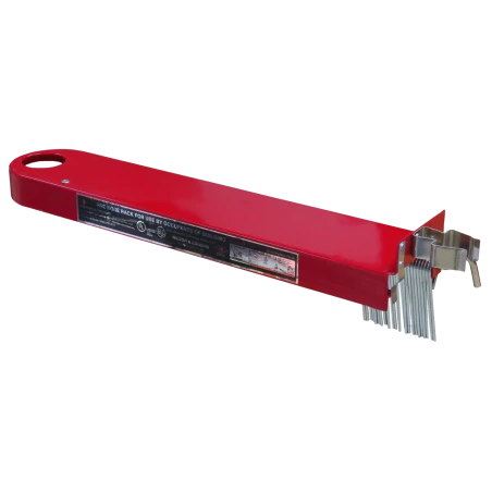 Horizontal reel for fire hose of 75 ft and 100 ft