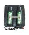 Heating cabinet for two bottles of Cederroth eyewash solution, 500 ml format.