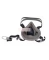 Demi-masque de protection respiratoire de série 7500 de 3M. Homologué NIOSH. Cartouche et filtre non-inclus. Petit.