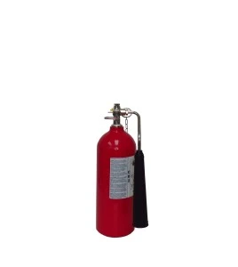 Extincteur portatif à CO2 5 lbs, classe BC, ULC 10B, avec crochet mural. Idéal pour feux électriques.