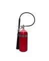 Portable fire extinguisher with CO2, 10 lbs, type BC, ULC 10BC, with wall hook. Best for electrical fires.