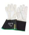 Welder gloves for TIG & MIG whithj interlock-knit Kevlar