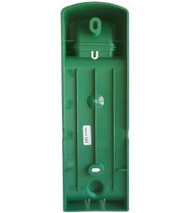 Wall holder for Cederroth emergency eye wash solution (500 ml).