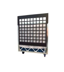 HEPA-AIRE portable air scrubber with airflow of 1300 or 2000 cfm. Ideal for asbestos abatement & decontamination workzone