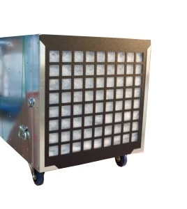 HEPA-AIRE portable air scrubber with airflow of 1300 or 2000 cfm. Ideal for asbestos abatement & decontamination workzone
