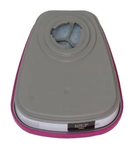 3M approved acid gases combined cartridge for half & full facepiece respirators series 6000, 7000 & FF-400. Sold in pairs.