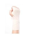 Beige elastic support bandage, 10 cm X 5 m (4 in X 16 ft)