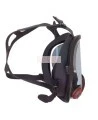 Masque complet de protection respiratoire de série 6000 de 3M. Homologué NIOSH. Cartouche & filtre non-inclus. Moyen