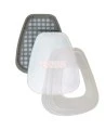 Filtre P95 fait pour le dispositif de retenu 501 de 3M qui se rattache à une cartouche série 6000. Vendu à la paire. 10/boite.