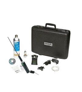 Multigas (O₂, CO, H₂S + explosive gas) detector complete kit for detection of hazardous gases or gas leaks in confined space.