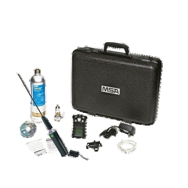 Multigas (O₂, CO, H₂S   explosive gas) detector complete kit for detection of hazardous gases or gas leaks in confined space.