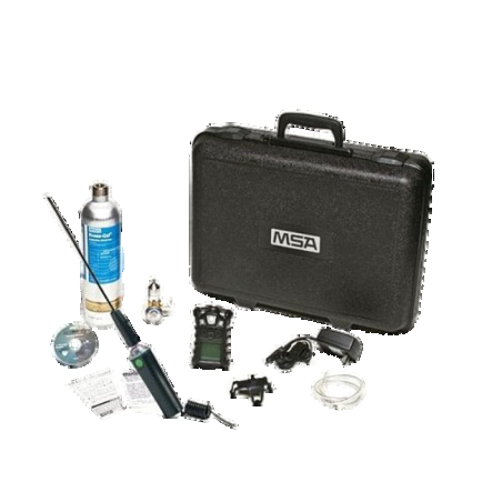 Multigas (O₂, CO, H₂S   explosive gas) detector complete kit for detection of hazardous gases or gas leaks in confined space.