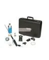 Multigas (O₂, CO, H₂S + explosive gas) detector complete kit for detection of hazardous gases or gas leaks in confined space.