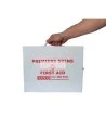 First aid kit with 30 types of items for daycare centers, compliant with Quebec regulation.