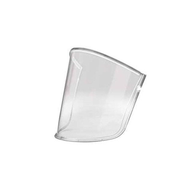 3M spare RM927 visor for RM307 facepiece. RM927 polycarbonate visor features a special silicone coating against chemical spills.