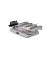 Smart 4-station battery charger for 3M TR-600 Versaflo PAPR. Kit includes the 4-stations charger and the power cord.