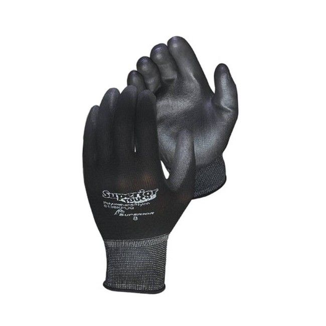 Superior Touch® 13-gauge nylon knit gloves with polyurethane coating. ASTM/ANSI puncture level 2. Superior Touch® 13-gauge nylon knit gloves with polyurethane coating. ASTM/ANSI puncture level 2.
