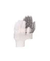 Gants en jersey avec pointes de PVC sur un côté, larges, 12 paires/pqt.