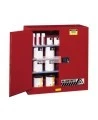 Safety storage cabinet for combustibles. Capacity 20 US gallons (76 L). FM listed, NFPA, OSHA and IFC compliant.