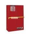Armoire haute sécurité de 45 gallons (171 L) pour liquides combustibles, certifiée FM, NFPA et OSHA.
