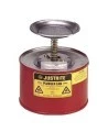 Steel solvent dispenser, 1 gallon, FM, UL, OSHA approved.
