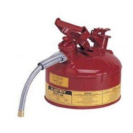 Bidon d'acier pour liquides inflammables, type 2, 1 gallon, approuvé FM, UL, OHSA.