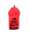 Cover for 10 lbs extinguisher, bilingual, without window