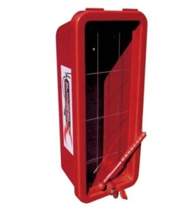 Cabinet de surface en plastique pour l'extérieur, pour extincteurs 10 lbs.