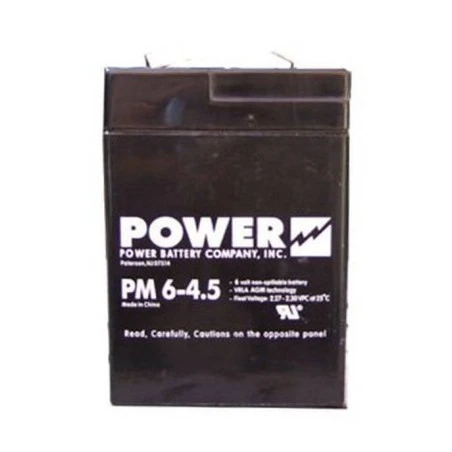 Battery 6 V 5 Ah 30 W for emergency lighting unit