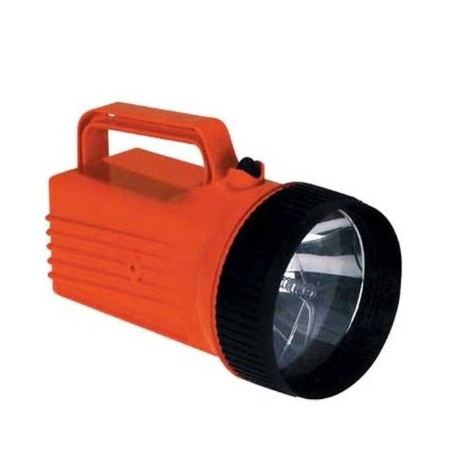 Worksafe 6 V waterproof safety flashlight (lantern), approved by MSHA, UL and CSA. Worksafe 6 V waterproof safety flashlight (lantern), approved by MSHA, UL and CSA.