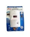 Digital CO (carbon monoxide) detector, with wall plug for 120 V AC and 9 V battery back-up.