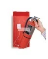 Alarme de cabinet pour extincteur portatif, pour réduire le vol d'extincteurs.