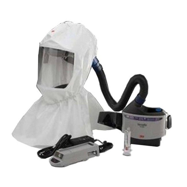 3M Versaflo powered air purifying respirator kit hood facepiece.