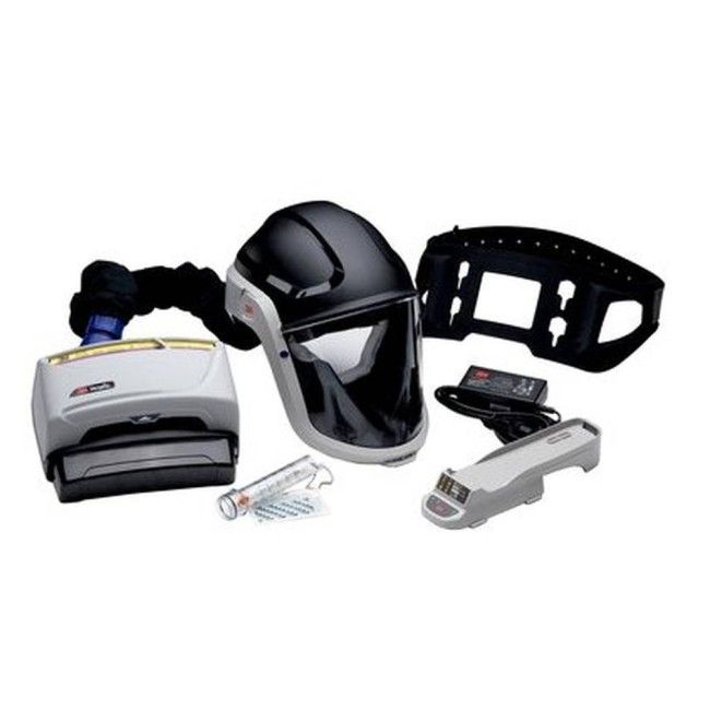 Ensemble Versaflo TR-600 pour épuration d’air motorisé en milieu industriel. Casque dur et facteur de protection de 1000 Ensemble Versaflo TR-600 pour épuration d’air motorisé en milieu industriel. Casque dur et facteur de protection de 1000