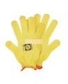 Light form-fitting ambidextrous Kevlar®/Lycra knit inspector gloves. ASTM/ANSI cut-resistant level 2. S to L size. Sold in pairs