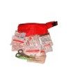 Waist pouch first aid kit for trauma.