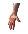 Elastic fabric bandage roll, 8 cm x 5 m (3.2 in x 16 ft), to cut as needed.