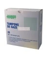 Sterile gauze pads, 4 x 4 in, 25/box.