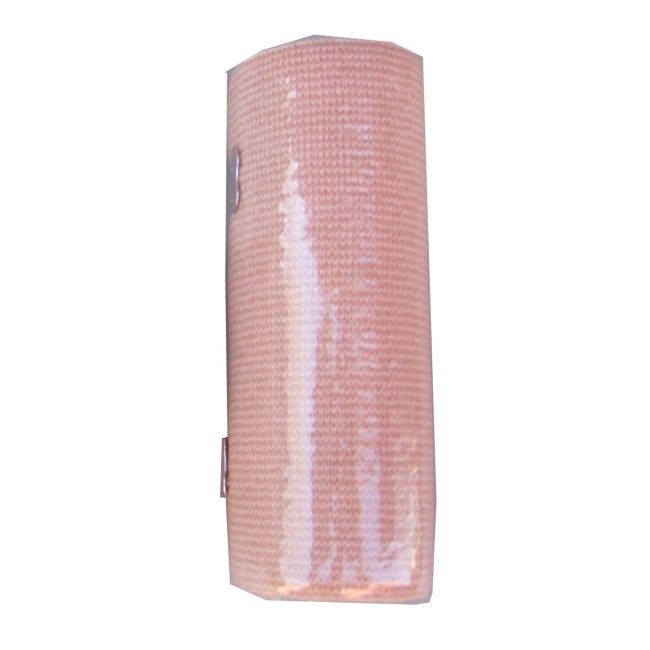 Beige elastic support bandage, 15 cm X 5 m (6 in X 16 ft)