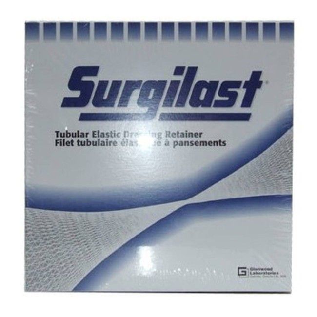 Bandage tubulaire élastique Surgilast sans latex, taille 5 (petit - tête, épaule, cuisse). Bandage tubulaire élastique Surgilast sans latex, taille 5 (petit - tête, épaule, cuisse).